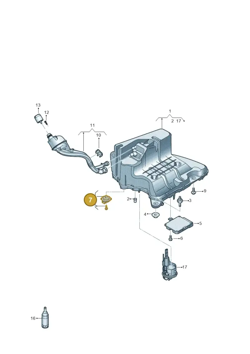 4M0131941C — Audi A8L (2017-2022) diagram 838201400, position 7