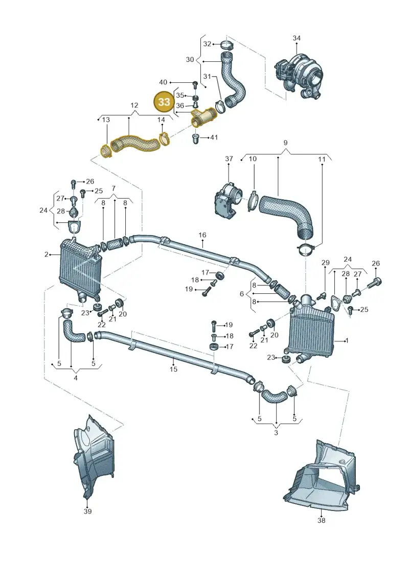 4M0145762B — Audi Q7 qu. 3.0 TDI (2015-2019) diagram 859145390, position 33