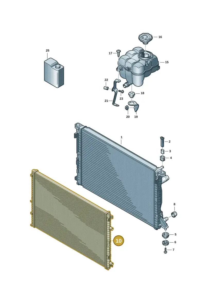 4M0145804T — Audi Q8 Quattro 3,0 (2018-) diagram 859121152, position 10