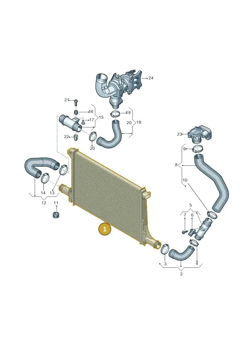 4M0145805N — Audi Q8 Quattro 3,0 (2018-) diagram 859145380, position 1