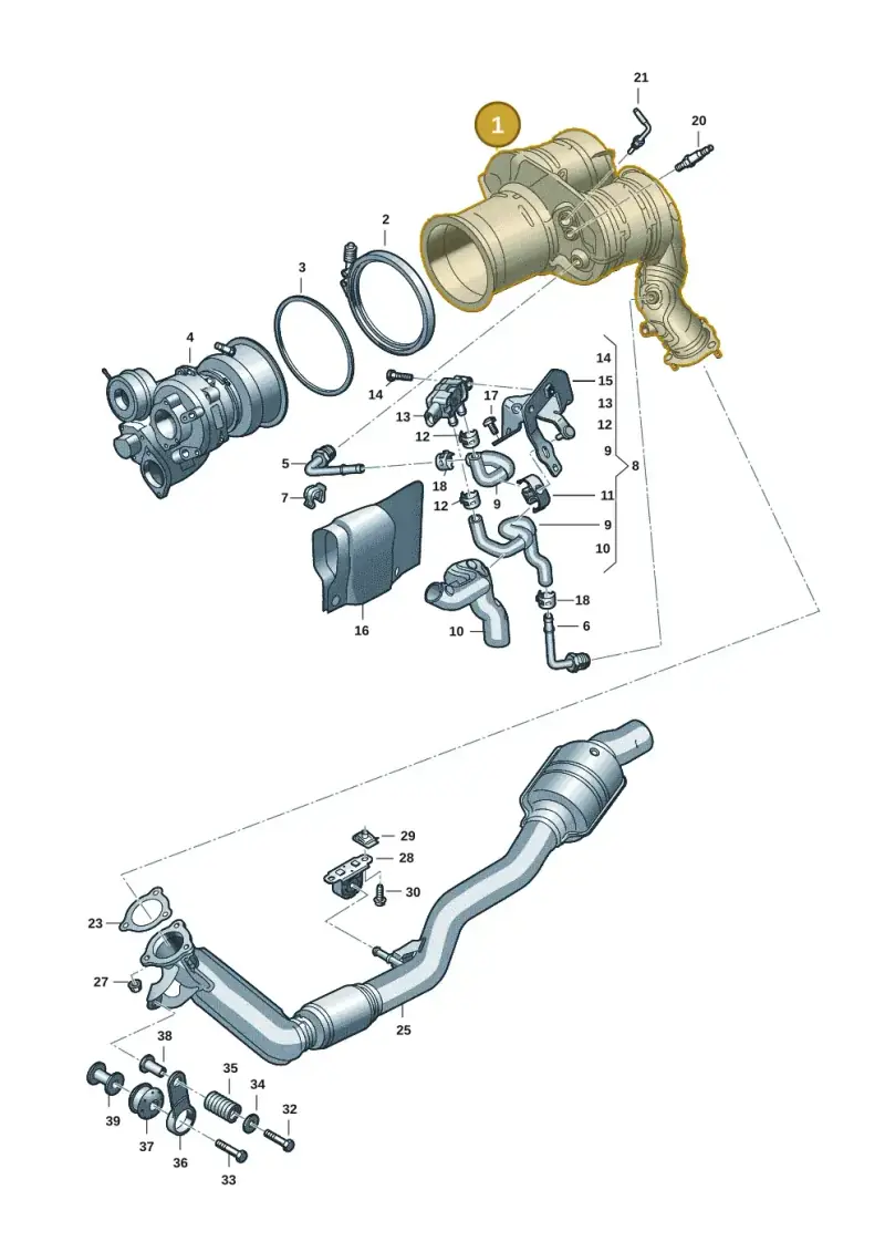 4M0254802CX — Audi Q8 (2018-2025) diagram 859253048, position 1