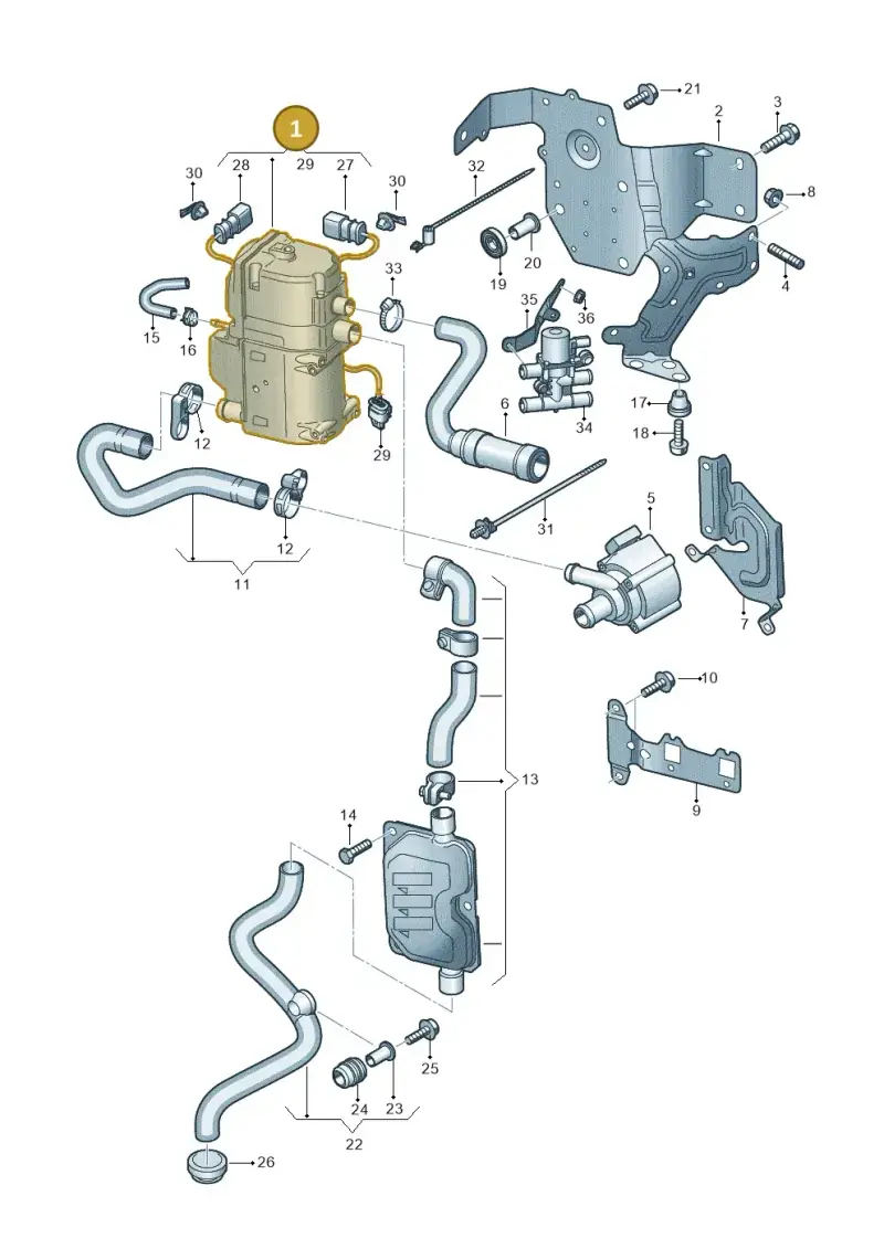 4M0265105F — Audi RS Q8 (2019-2025) diagram 429261000, position 1