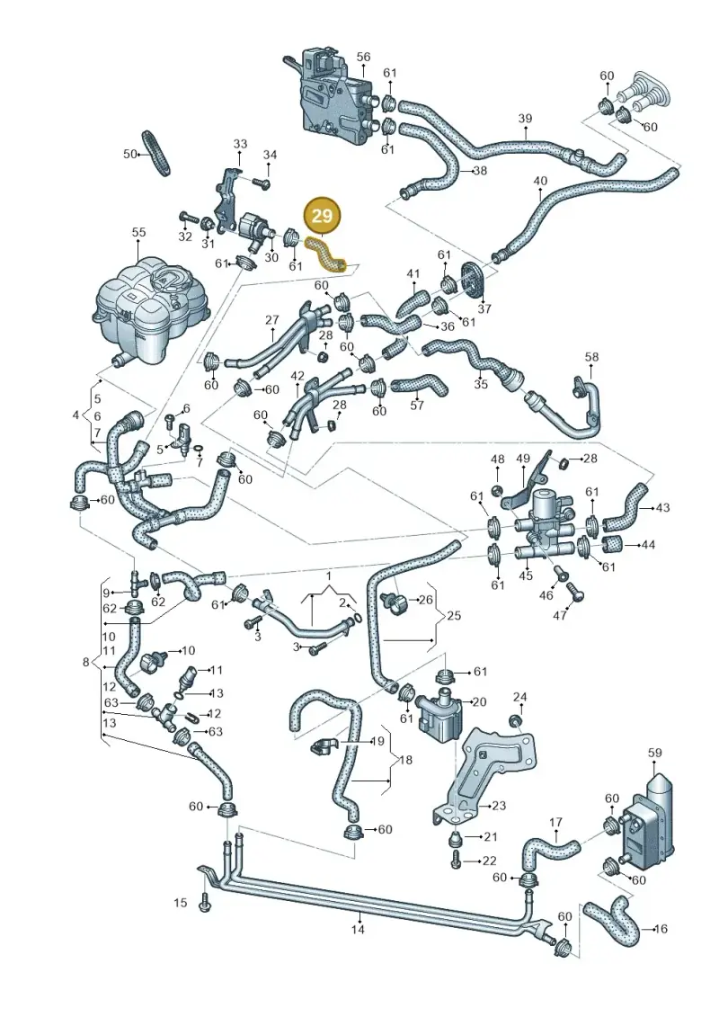 4M0265379A — Audi Q7 qu. 3.0 TDI (2015-2019) diagram 859819460, position 29