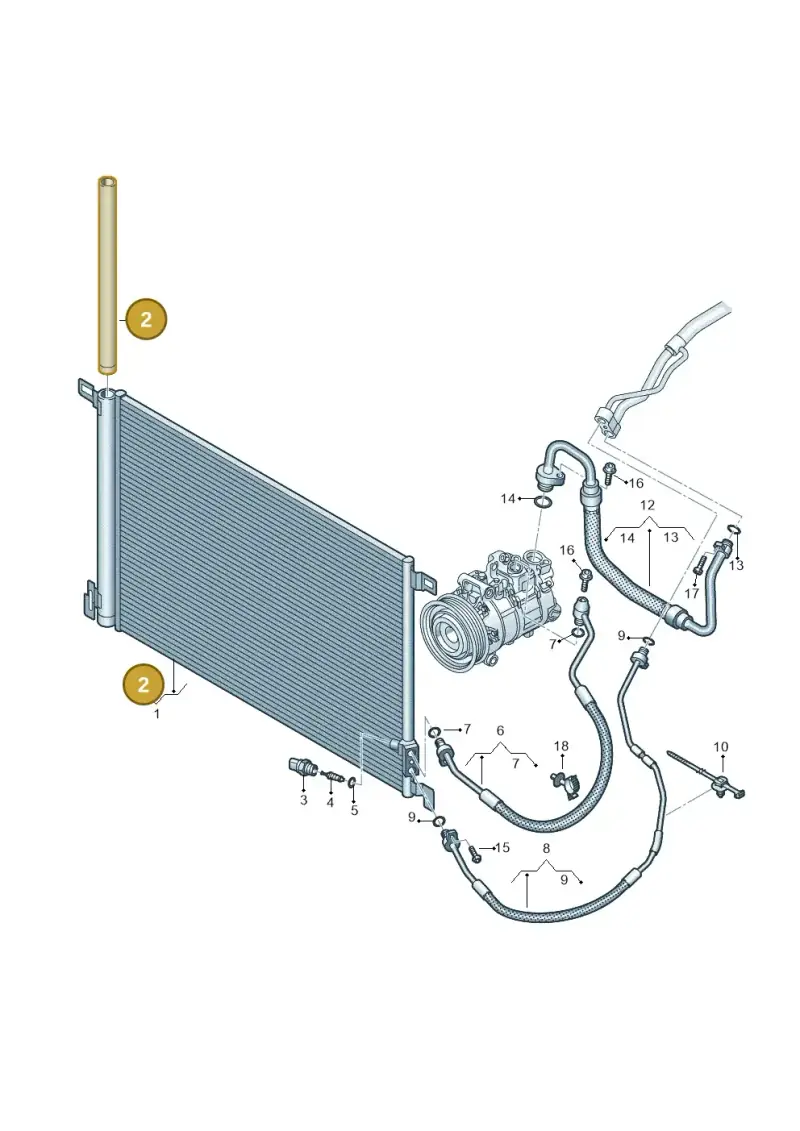 4M0298403 — Audi RS Q8 Quattro (2019-) diagram 595260400, position 2