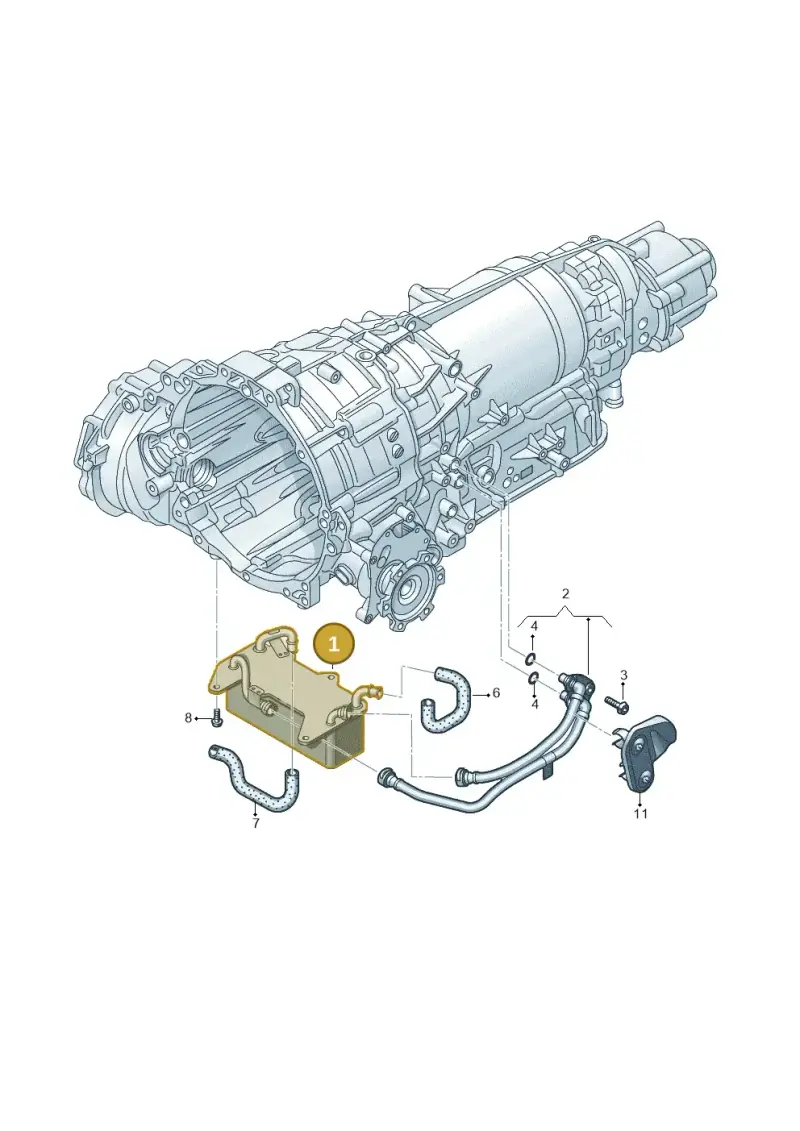 4M0317021G — Audi A8L (2017-2022) diagram 838317550, position 1