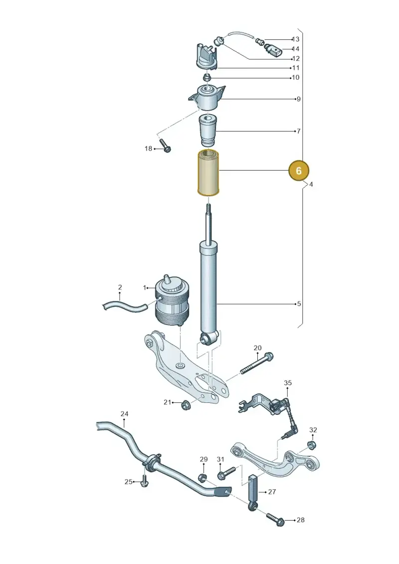 4M0512137D — Audi RS Q8 Quattro (2019-) diagram 859511060, position 6