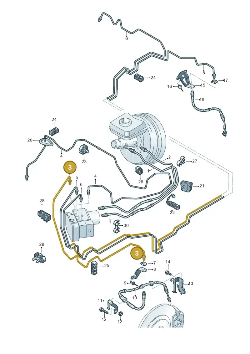 4M0614723E — Audi RS Q8 Quattro (2019-) diagram 859611200, position 3