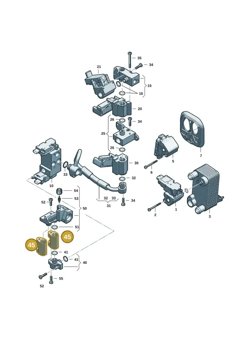 4M0816806 — Audi Q6 e-tron (2023-) diagram f5s260750, position 45