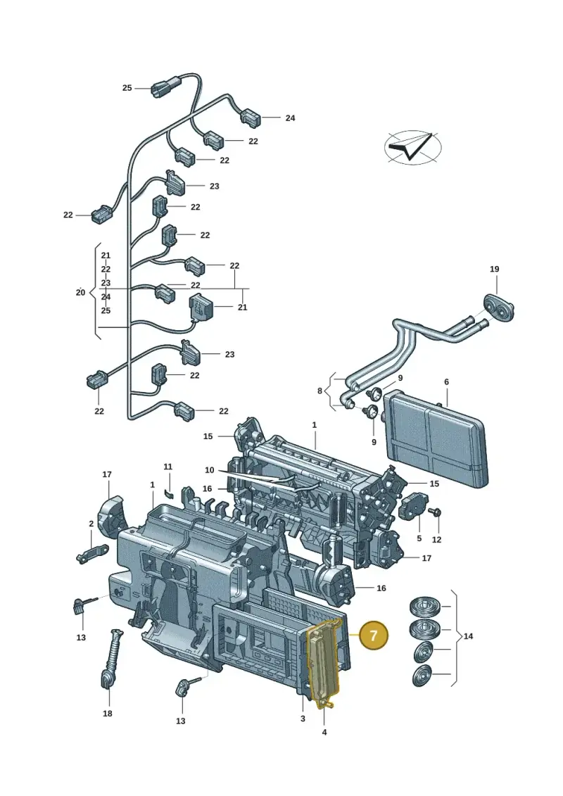 4M0819593 — Audi A7 (2021-) diagram 4kg820200, position 7
