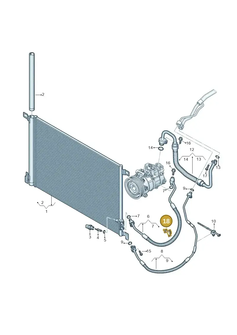 4M0820055 — Audi RS Q8 Quattro (2019-) diagram 595260400, position 18
