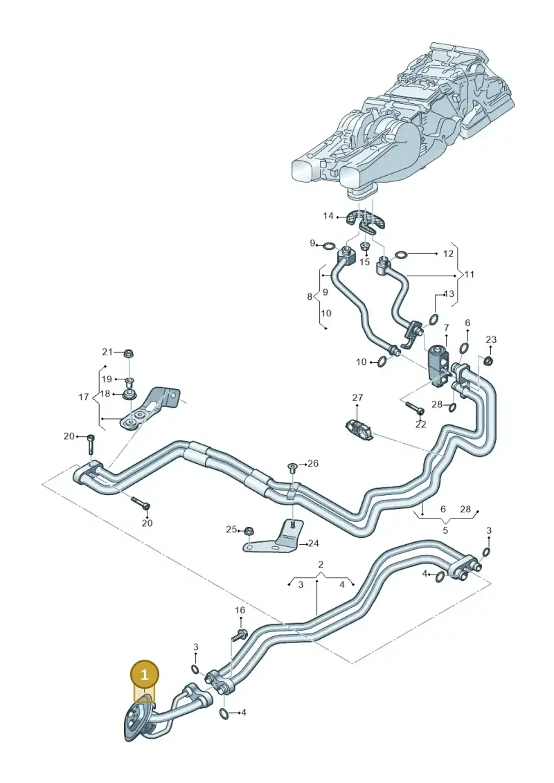 4M0820339G — Audi RS Q8 Quattro (2019-) diagram 859260900, position 1