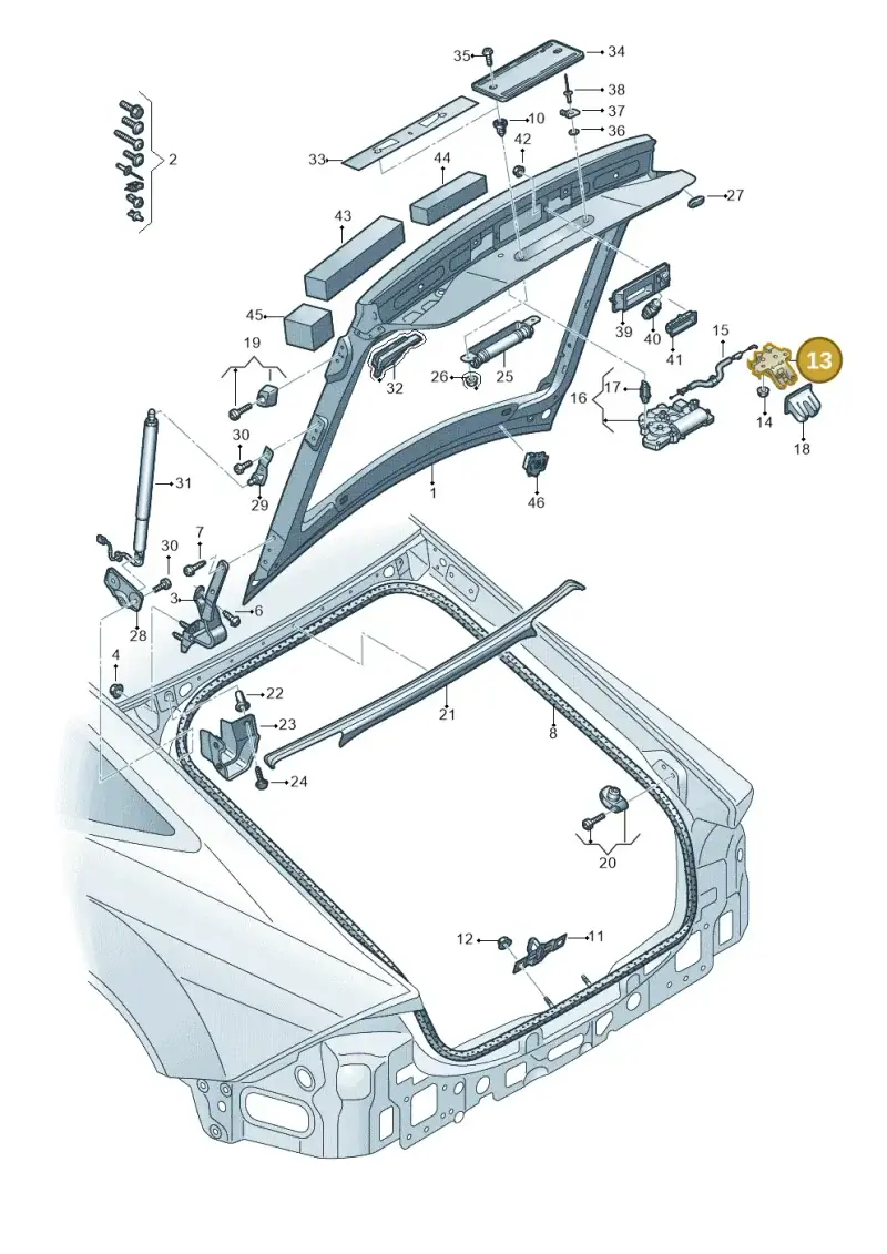 4M0827506E — Audi RS7 Sportback (2019-) diagram 435827000, position 13