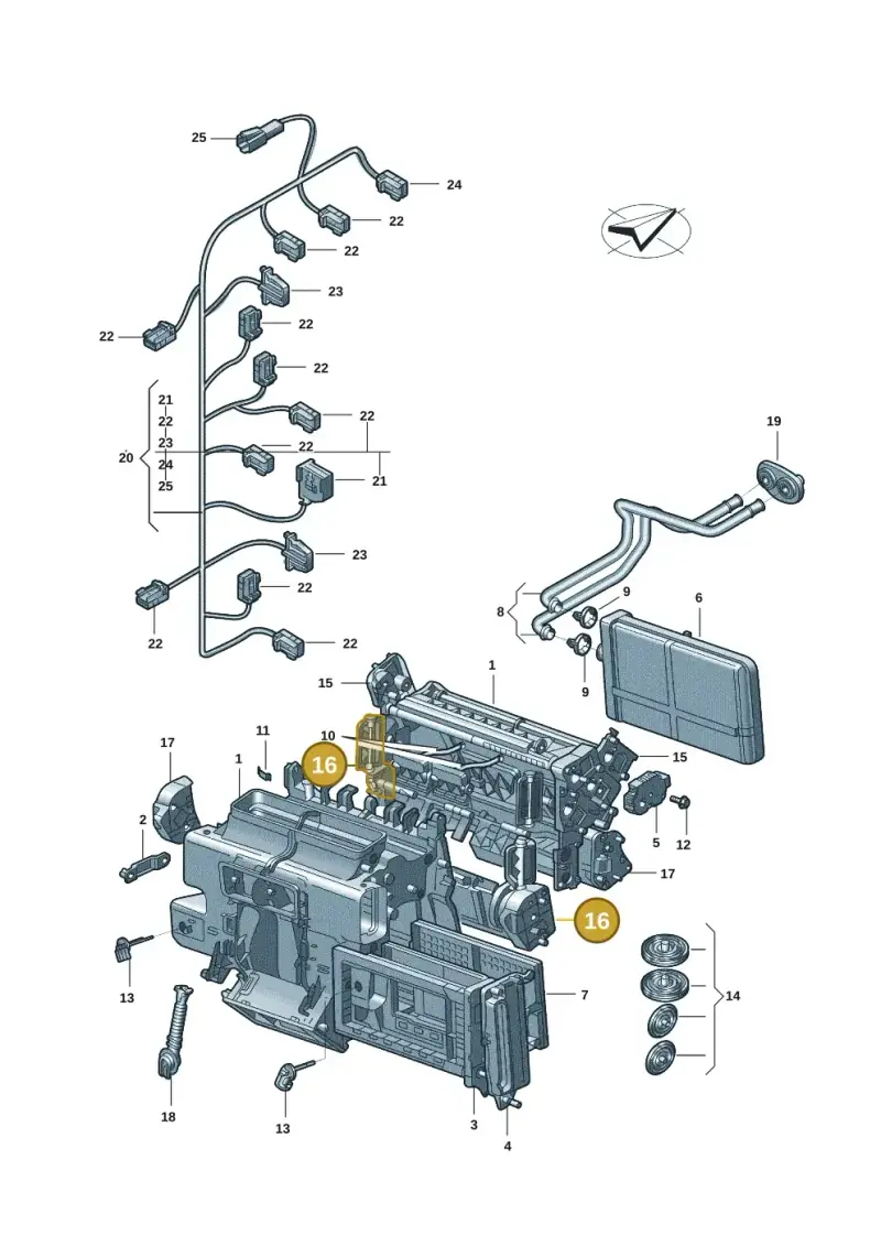 4M0898333 — Audi A7 (2021-) diagram 4kg820200, position 16