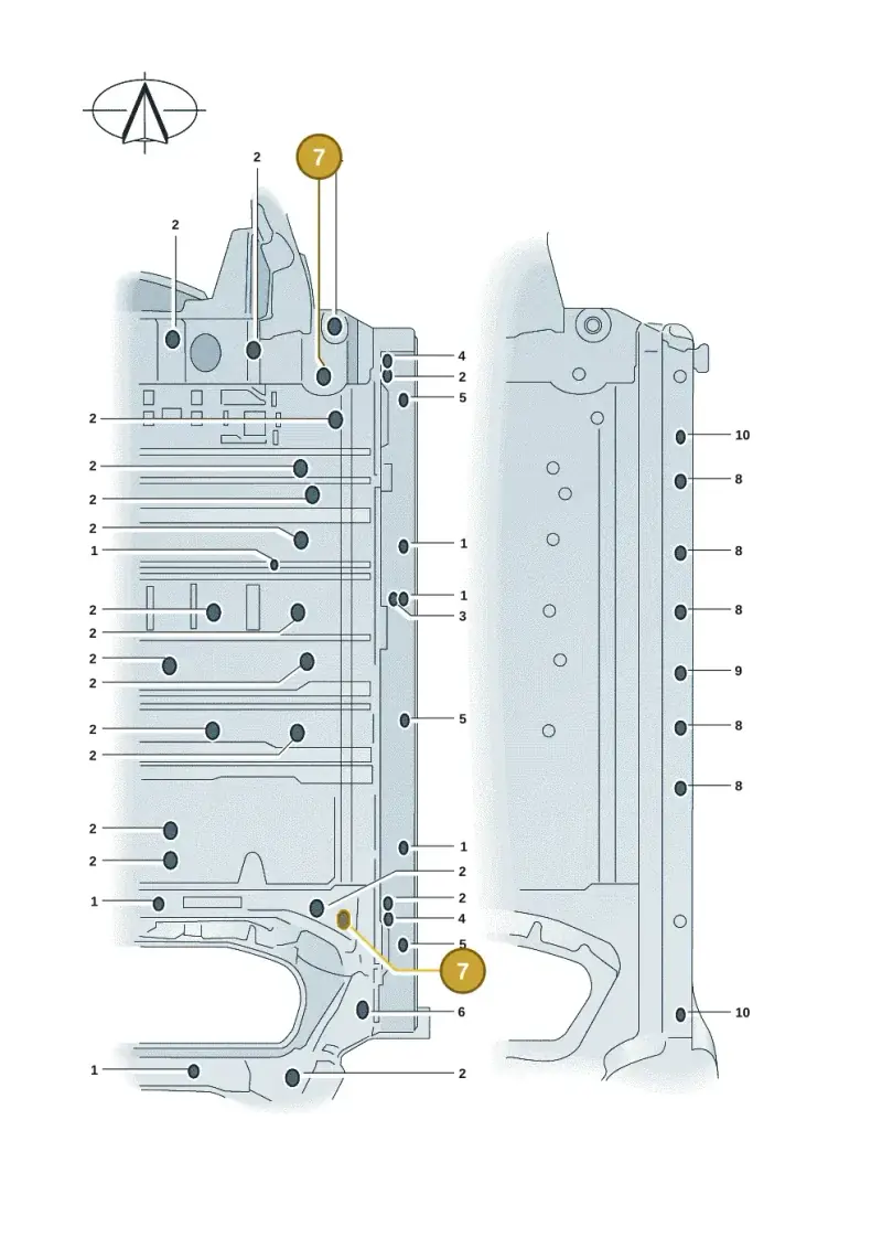 4M0899183A — Audi Q6 e-tron (2023-) diagram f5s803037, position 7