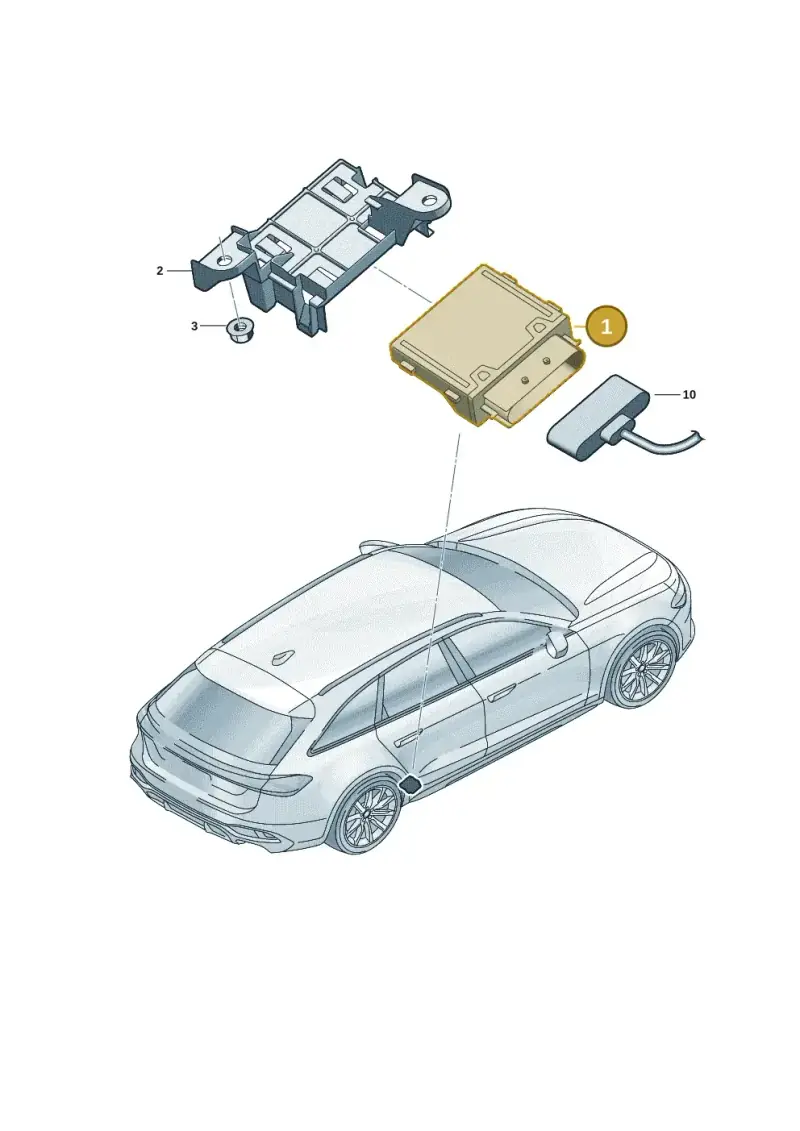 4M0906093M — Audi A5 Limousine (2024-2025) diagram 8wh201100, position 1