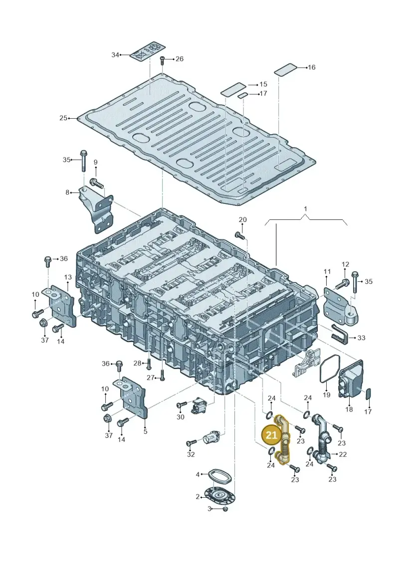 4M0915467A — Audi Q8 (2018-2025) diagram 429915500, position 21