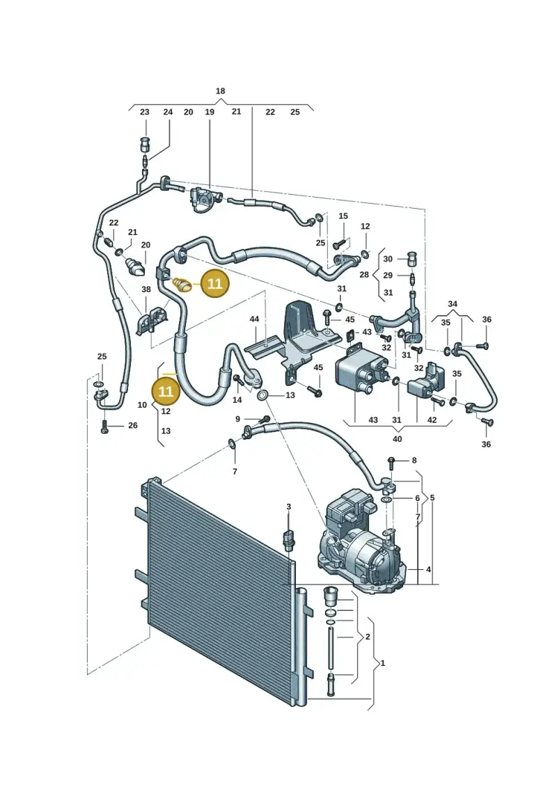 4M0959603F — Audi Q4 Sportback (2022-) diagram 89g260700, position 11