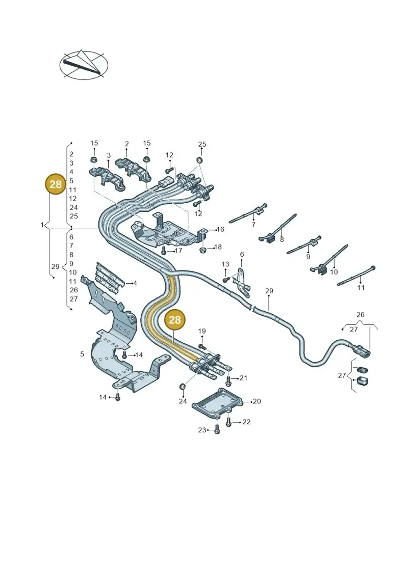 4M0971054D — Audi Q8 (2018-2025) diagram 859970100, position 28