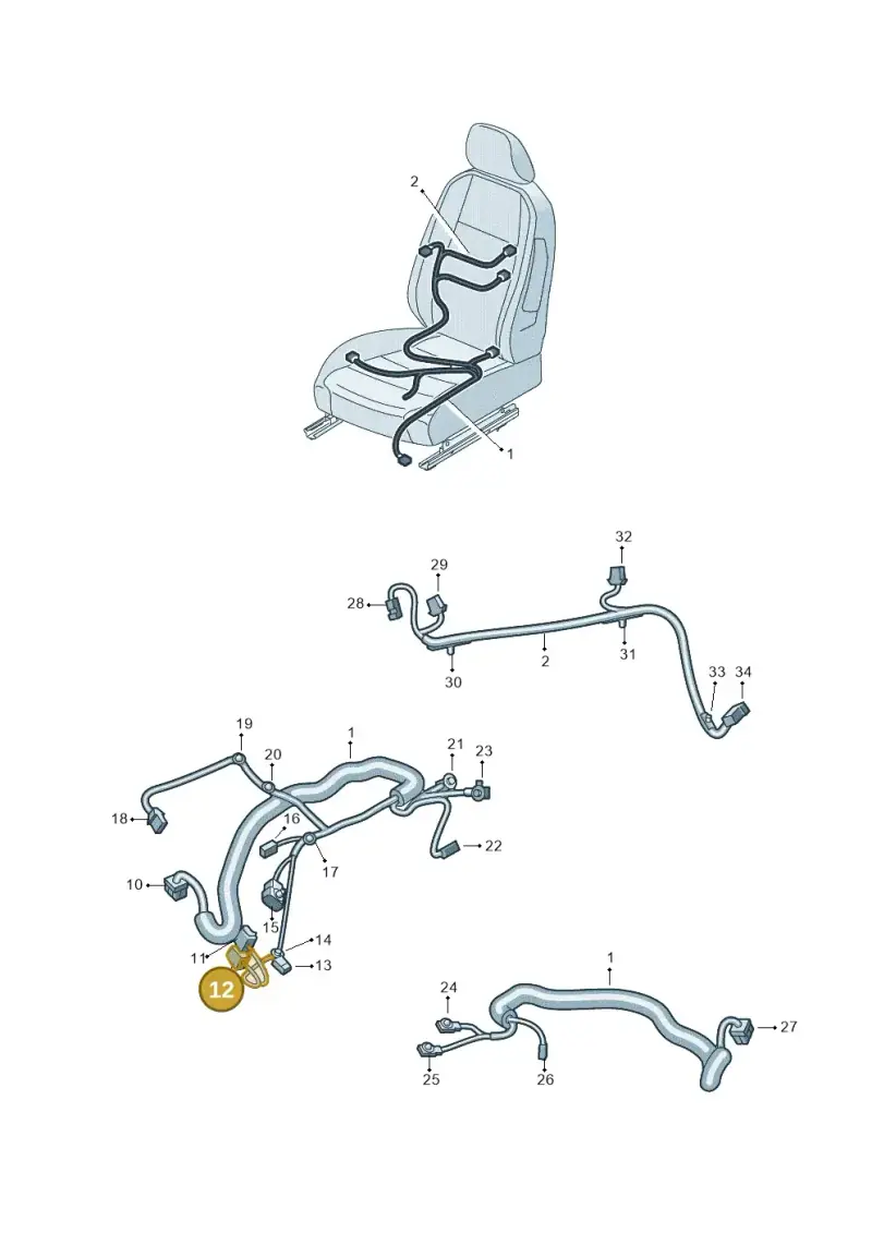 4M0972726 — Skoda Enyaq (2020-2021) diagram 584972025, position 12