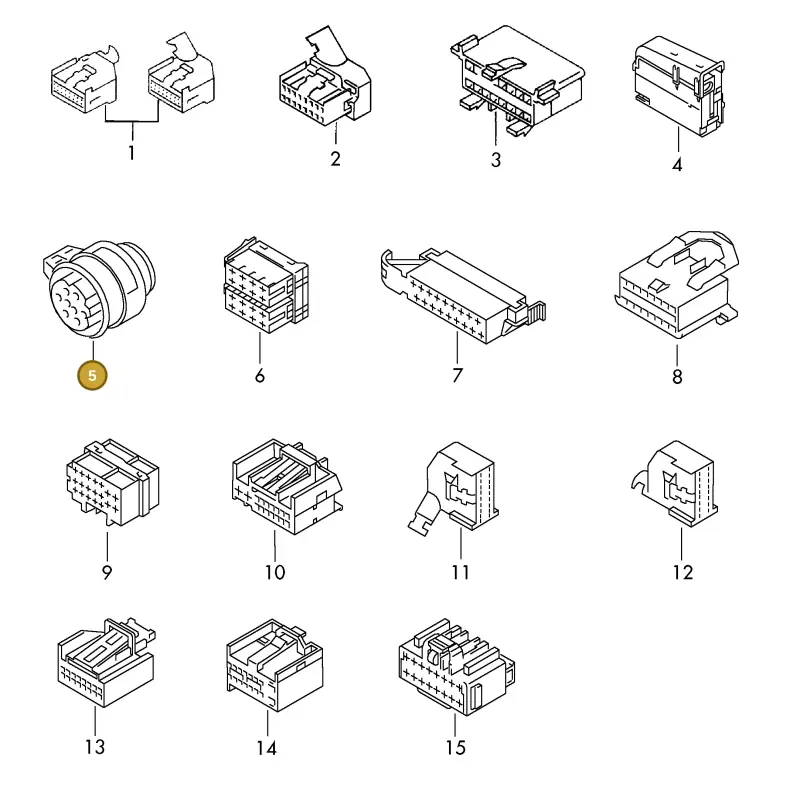 4M0973716 — Audi 1J0 platform diagram 198971850, position 5