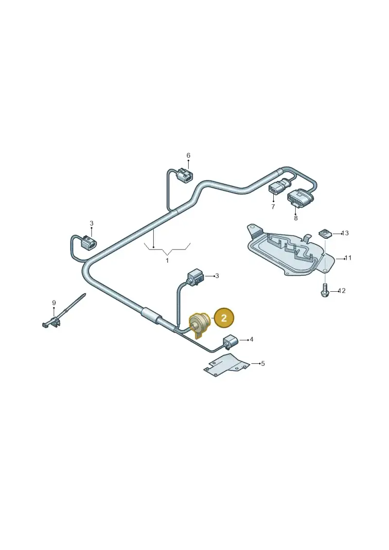 4M0973716 — Audi A8 (2017-2025) diagram 838971600, position 2