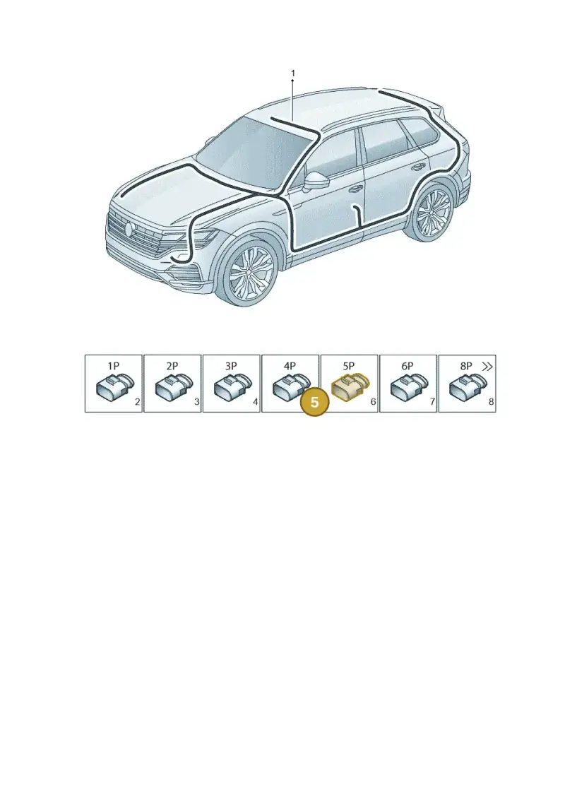4M0973724 — Volkswagen Touareg (2017-2025) diagram 439971800, position 5