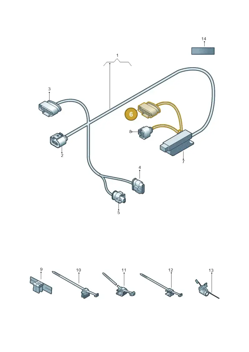 4M0973724 — Audi RS Q8 (2019-2025) diagram 859972280, position 6