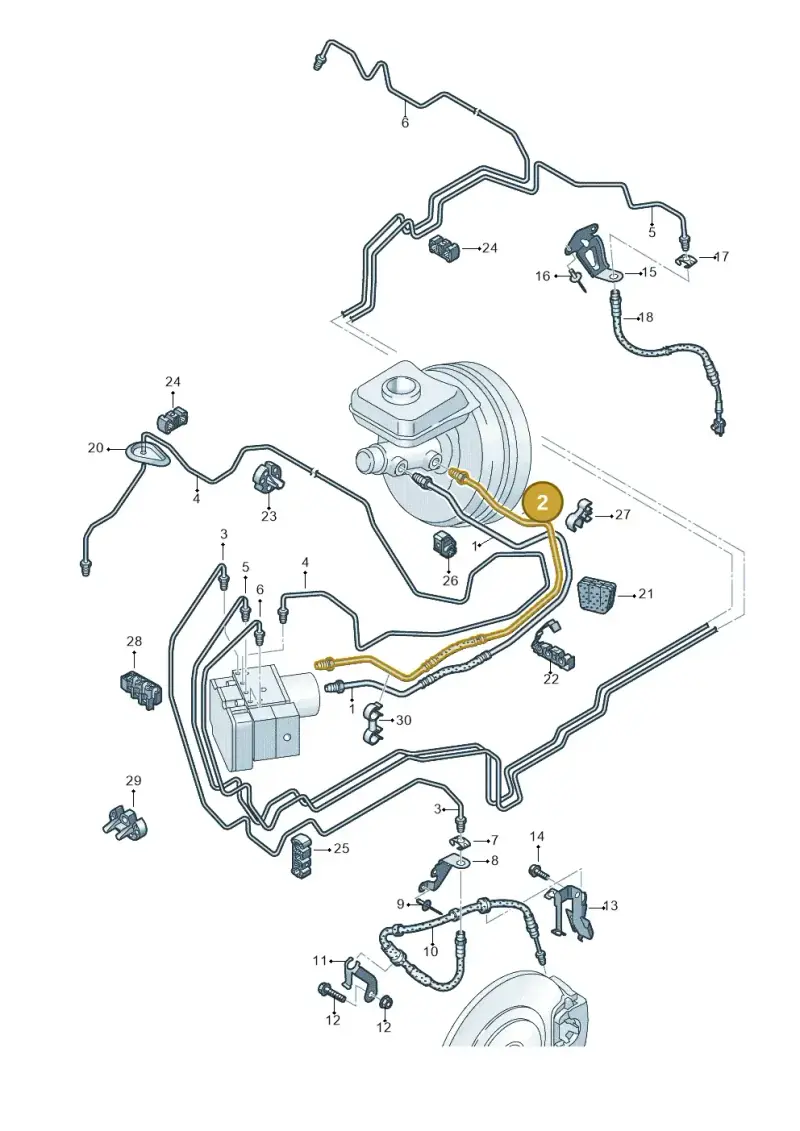 4M2614706AD — Audi Q8 Quattro 3,0 (2018-) diagram 859611200, position 2