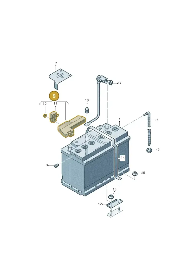 4M6915459D — Audi RS Q8 (2019-2025) diagram 429915000, position 9