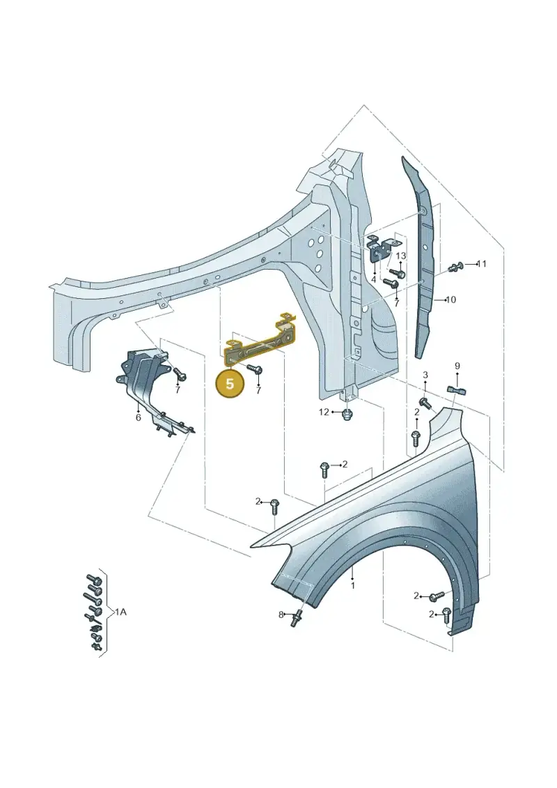 4M8821432 — Audi RS Q8 Quattro (2019-) diagram 859821000, position 5