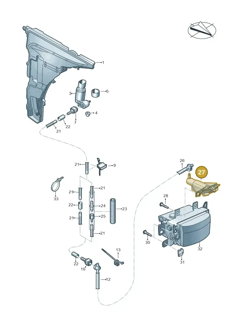4M8955185A — Audi RS Q8 (2019-2025) diagram 595955030, position 27