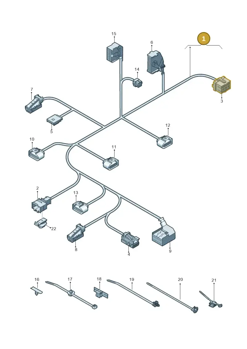 4M8971366BA — Audi Q7 (2015-2025) diagram 859972150, position 1