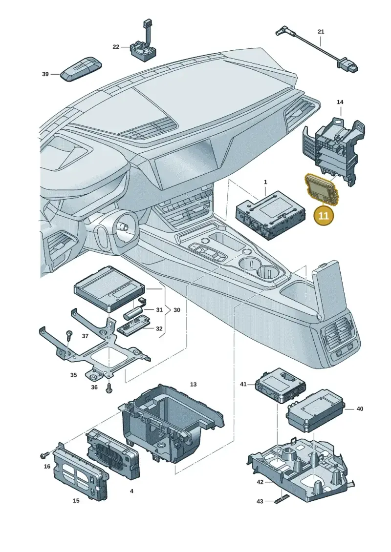 4N0035456B — Audi RS e-tron GT (2020-2020) diagram 4j1035550, position 11