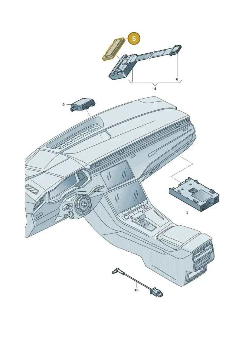 4N0035720 — Audi RS Q8 Quattro (2019-) diagram 429035057, position 5