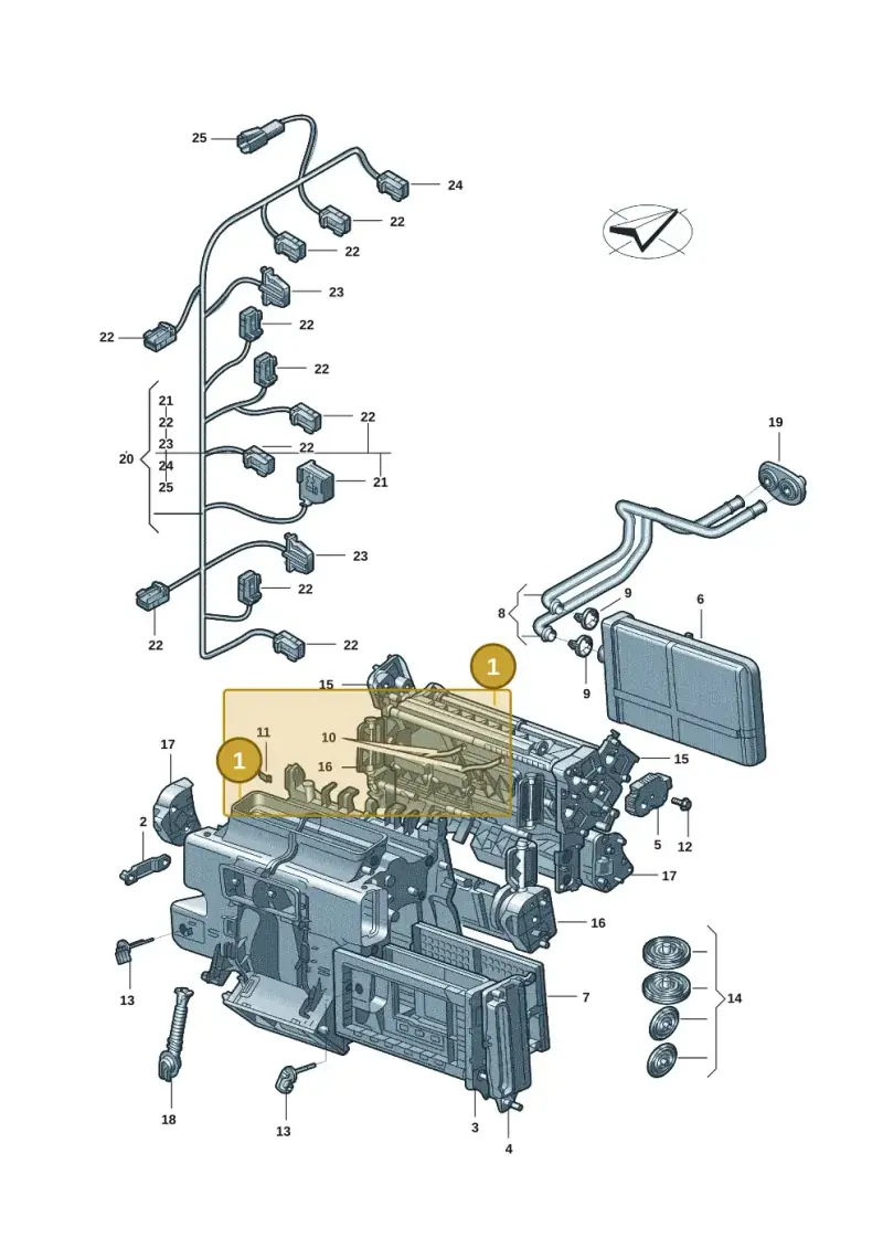 4N0820356 — Audi A7 (2021-) diagram 4kg820200, position 1