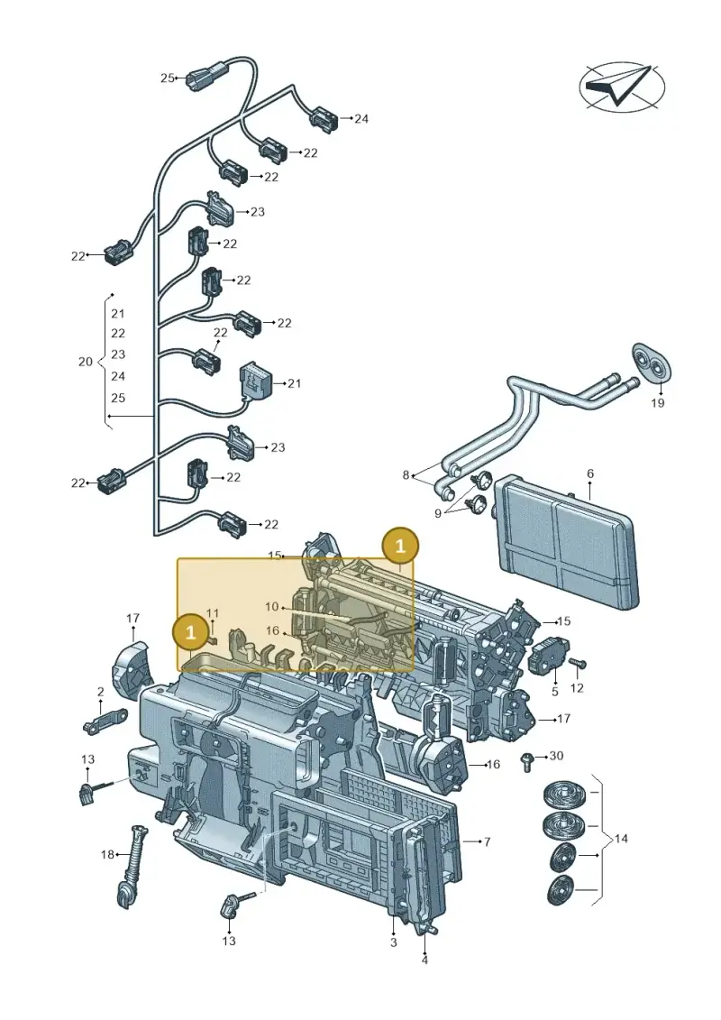 4N0820356 — Audi RS6 Avant (2019-) diagram 435820021, position 1