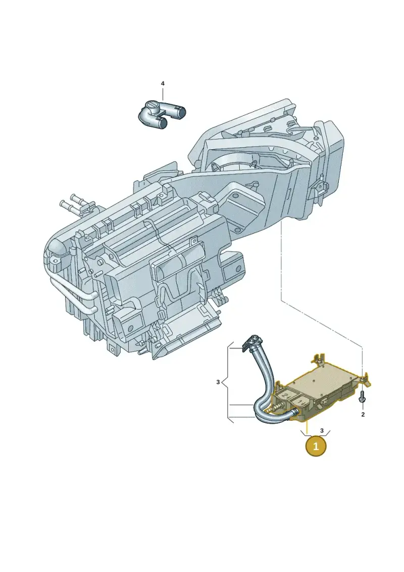 4N0907643A — Audi Q8 (2018-2025) diagram 435820021, position 1