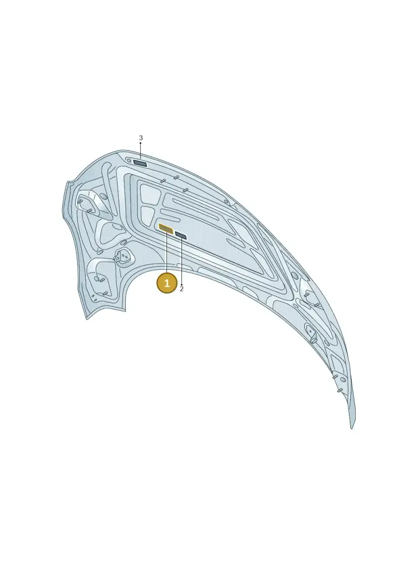 4S0010515 — Audi R8 Spyder (2015-2024) diagram 872010100, position 1