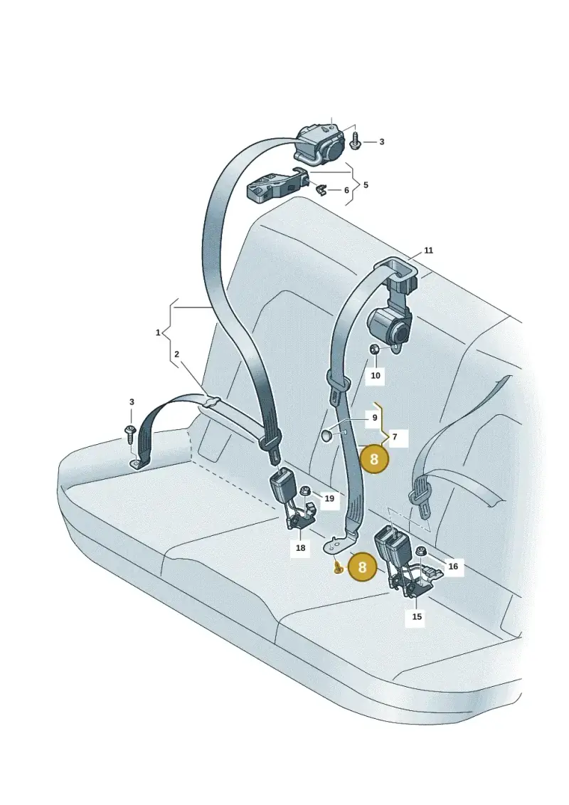 4S0805163 — Audi Q6 e-tron (2023-2025) diagram f5s857700, position 8