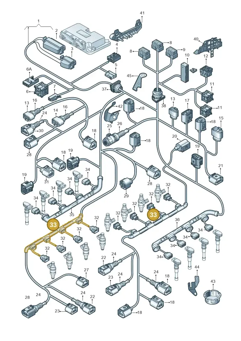 4Z7971824C — Audi A6/S6/Avant/qu.   05> (2004-) diagram 448971600, position 33