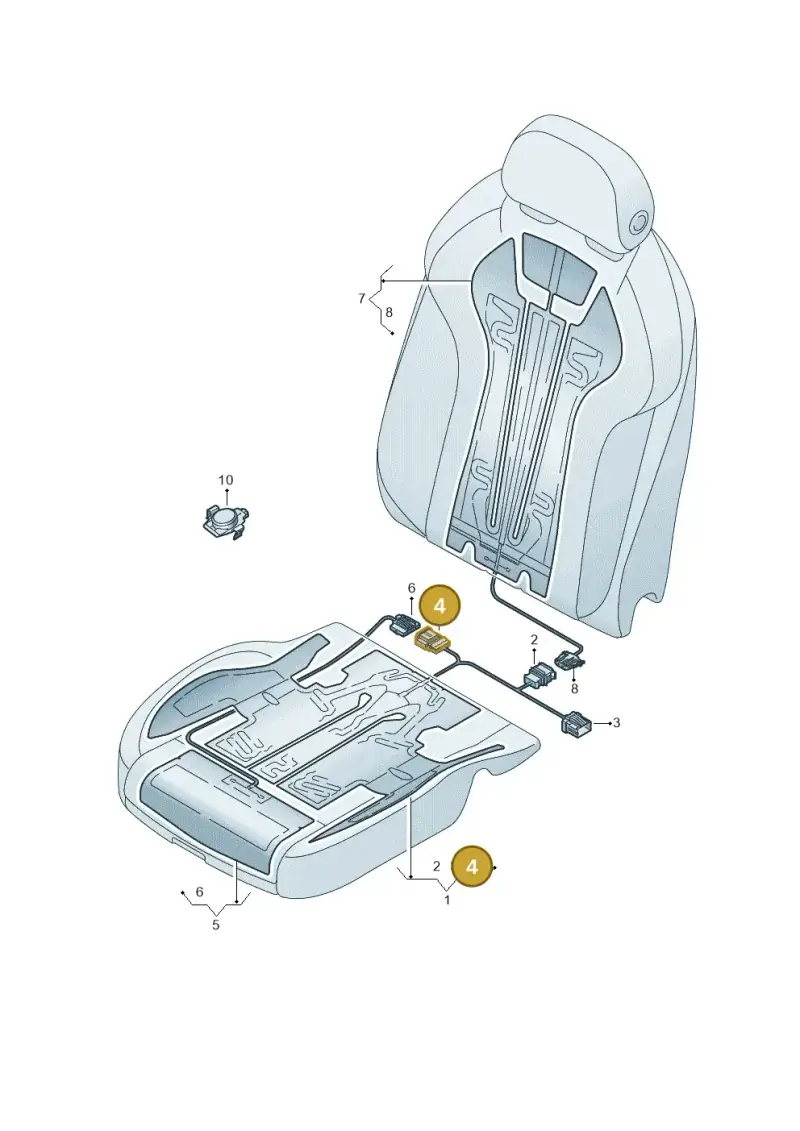5K0972713 — Audi RSQ3 Sportback (2019-2024) diagram 849963010, position 4