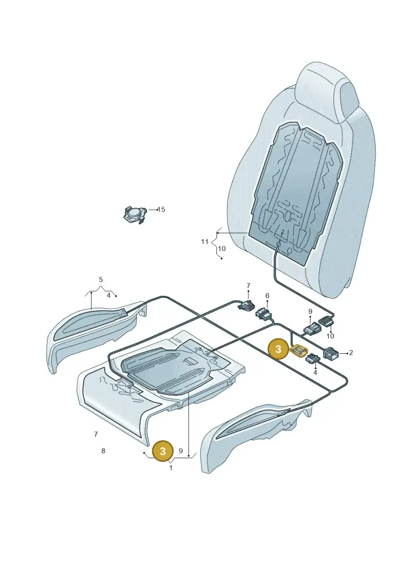 5K0972713 — Audi RS Q8 Quattro (2019-) diagram 859963020, position 3