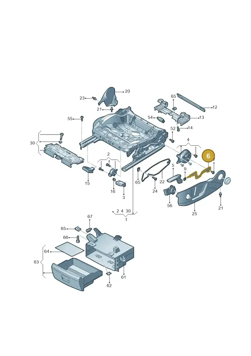 5N0881092 — Audi Q5 qu. 2.0 (2009-2018) diagram 687881000, position 6