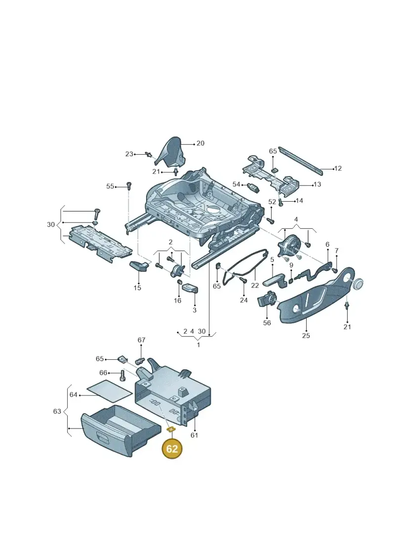 5N0881203 — Audi Q5 qu. 2.0 (2009-2018) diagram 687881000, position 62