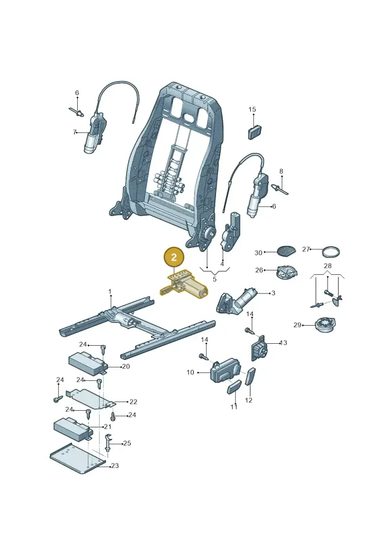 5N0959761C — Audi Q5 qu. 2.0 (2009-2018) diagram 687959020, position 2