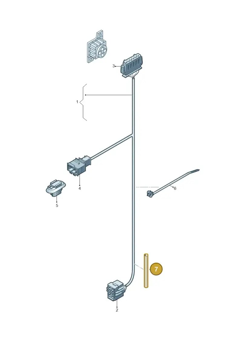 5N0971889A — Audi TTS Coupe 2.0 (2014-2023) diagram 850972100, position 7