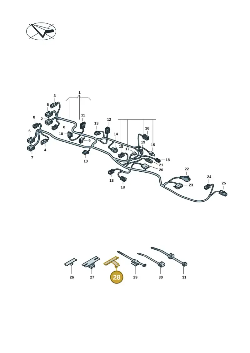 5P0971848C — Audi RS e-tron GT (2020-2020) diagram 4j1972660, position 28