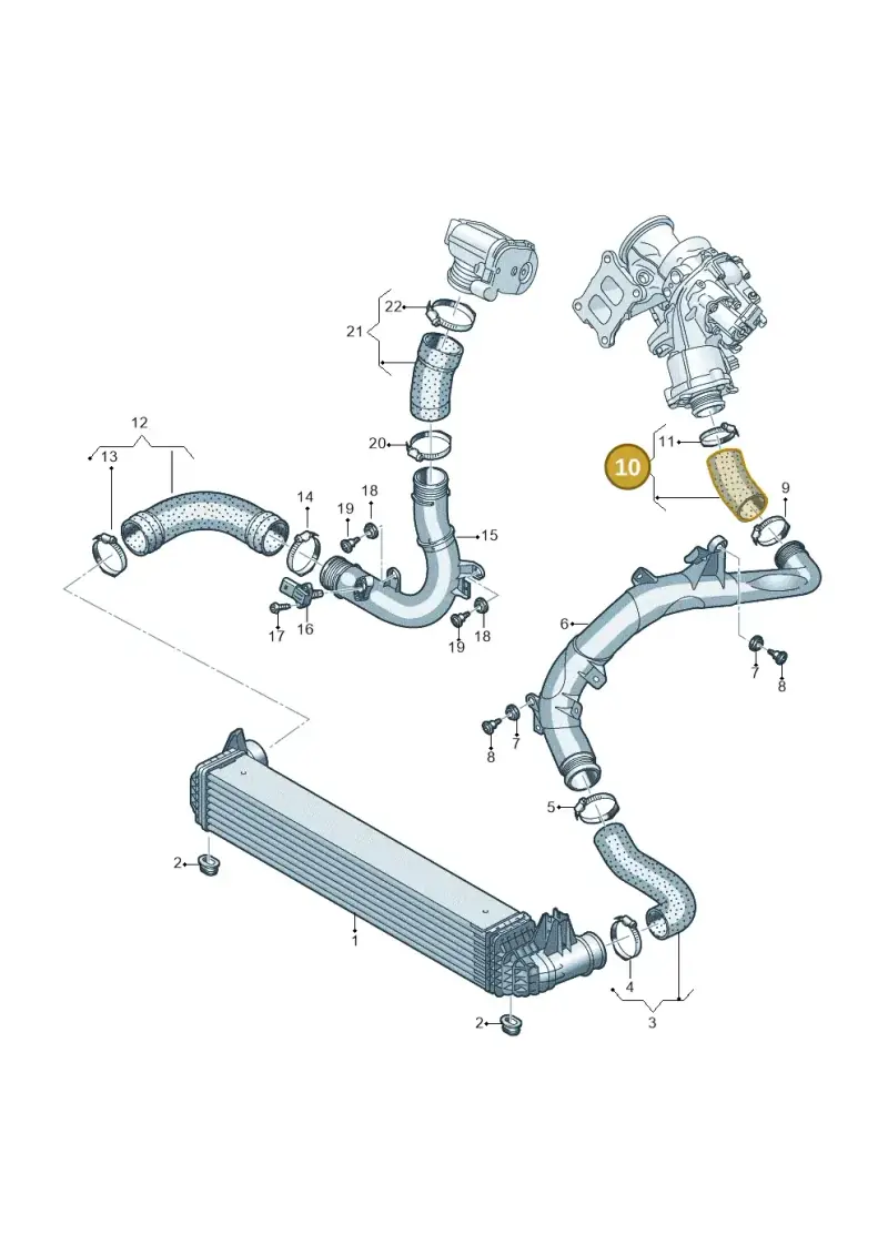 5Q0145828A — Audi A1 sportback 1.0 (2018-) diagram 837145000, position 10