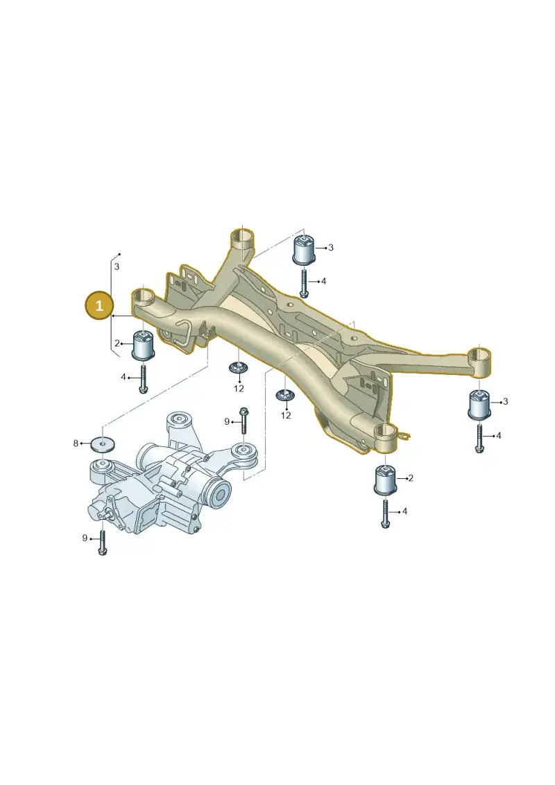 5Q0505235M — Audi RSQ3 Sportback (2019-2024) diagram 792505000, position 1