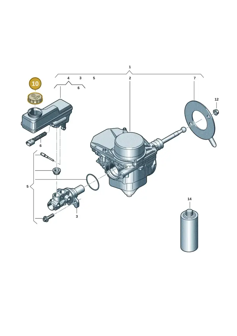 5Q0611349E — Audi Q4 Sportback (2021-2022) diagram 10a612000, position 10